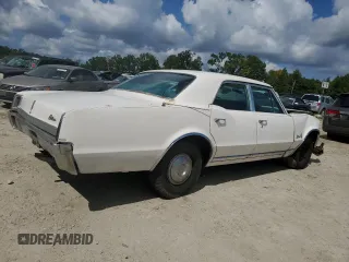 1967 Oldsmobile Cutlass with VIN 336697G151477, listed as a Copart auction lot 71653824 with 974,235 mi miles and Clean Title. Bid and sale history available at DreamBid. Image 3.