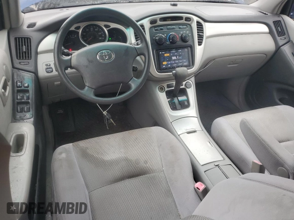 2005 Toyota Highlander with VIN JTEEP21A250068047, listed as a Copart auction lot 56669845 with 110,221 mi miles and Clean Title. Bid and sale history available at DreamBid. Image 8.