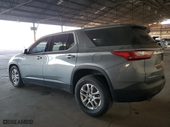 2021 Chevrolet Traverse LS with VIN 1GNEVFKW4MJ230675, listed as a Copart auction lot 84076174 with 116,789 mi miles and Salvage Title. Bid and sale history available at carsss.com. Image 2.