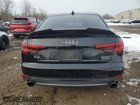 2017 Audi A4 Season of Audi Premium with VIN WAUDNAF43HN048073, listed as a Copart auction lot 44023205 with 102,311 mi miles and Salvage Title. Bid and sale history available at carsss.com. Image 6.