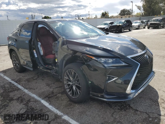2017 Lexus RX with VIN 2T2BZMCAXHC118810, listed as a Copart auction lot 43103803 with 62,227 mi miles. Bid and sale history available at carsss.com. Image 4.