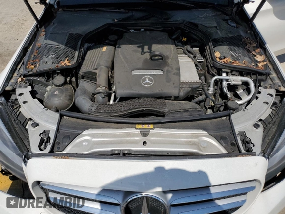 2017 Mercedes-Benz C 300 with VIN WDDWF4JB7HR247545, listed as a Copart auction lot 58122795 with 86,905 mi miles and Clean title. Bid and sale history available at DreamBid. Image 11.