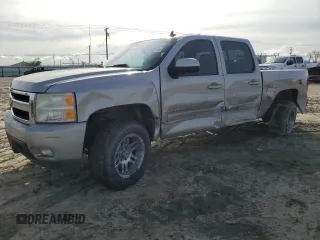 2007 Chevrolet Silverado 1500 LTZ with VIN 3GCEK13M57G557349, listed as a Copart auction lot 49517365 with 176,228 mi miles and Salvage Title. Bid and sale history available at carsss.com. Image 1.