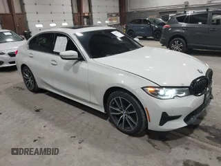 2020 BMW 3 Series 330i xDrive with VIN 3MW5R7J06L8B17690, listed as a IAAI auction lot 41659559 with 74,357 mi miles. Bid and sale history available at carsss.com. Image 1.