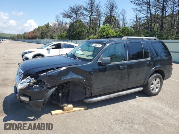 2010 Ford Explorer XLT with VIN 1FMEU7DE0AUA15855, listed as a Copart auction lot 63564325 with 136,144 mi miles and Salvage title. Bid and sale history available at DreamBid. Image 1.