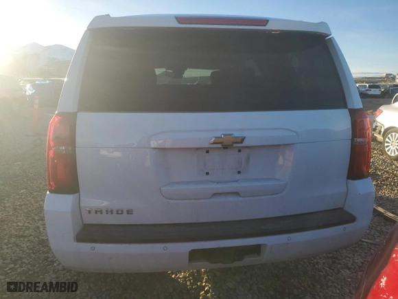 2016 Chevrolet Tahoe LS with VIN 1GNSKAKC5GR218349, listed as a Copart auction lot 85297534 with 0 mi miles and Salvage Title. Bid and sale history available at carsss.com. Image 6.