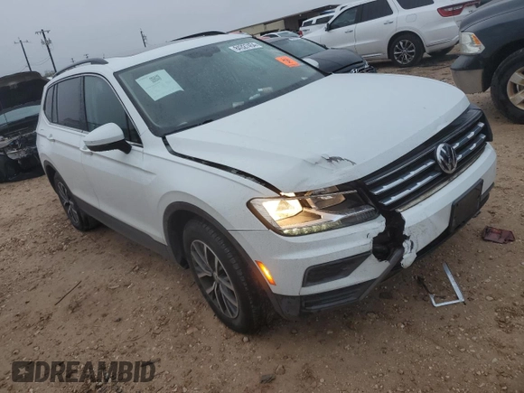 2019 Volkswagen Tiguan SE with VIN 3VV3B7AX4KM027487, listed as a Copart auction lot 84327454 with 70,227 mi miles and Salvage Title. Bid and sale history available at DreamBid. Image 4.