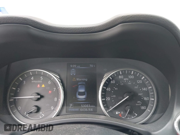 2021 Infiniti Q50 Luxe with VIN JN1EV7BP6MM702593, listed as a IAAI auction lot 41945690 with 53,083 mi miles and . Bid and sale history available at DreamBid. Image 16.