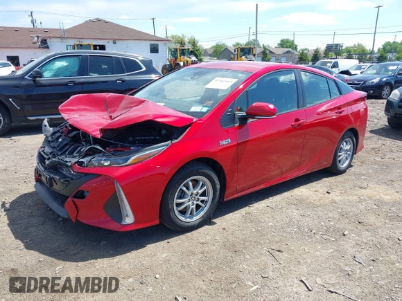 2021 Toyota Prius LE with VIN JTDKAMFP6M3192515, listed as a IAAI auction lot 42302003 with 74,247 mi miles and . Bid and sale history available at DreamBid. Image 17.