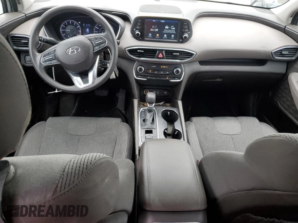 2020 Hyundai Santa Fe SE with VIN 5NMS2CAD9LH159755, listed as a Copart auction lot 55134405 with 52,880 mi miles and Salvage title. Bid and sale history available at DreamBid. Image 8.
