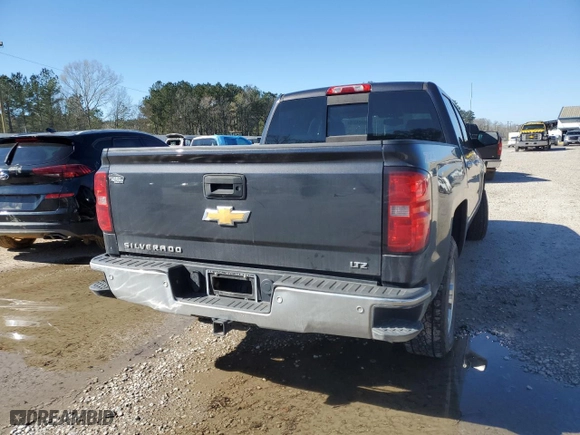 2015 Chevrolet Silverado 1500 LTZ with VIN 3GCUKSEC0FG458605, listed as a Copart auction lot 45424315 with 110,317 mi miles and Salvage Title. Bid and sale history available at carsss.com. Image 6.