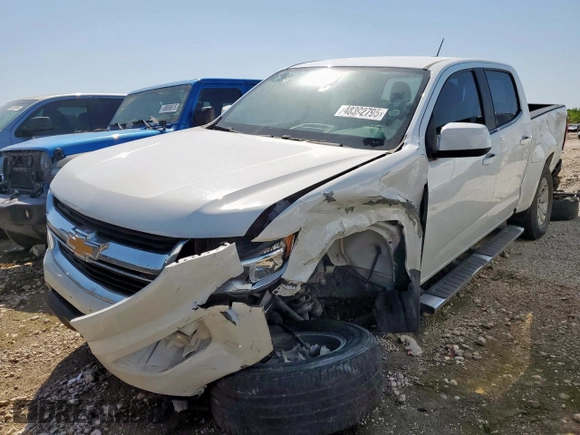 2016 Chevrolet Colorado 2WD LT with VIN 1GCGSCEA1G1288160, listed as a Copart auction lot 48392795 with 105,660 mi miles and Salvage title. Bid and sale history available at DreamBid. Image 1.