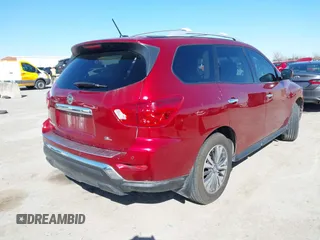 2018 Nissan Pathfinder S with VIN 5N1DR2MN2JC614584, listed as a IAAI auction lot 41372002 with 157,963 mi miles and . Bid and sale history available at DreamBid. Image 4.