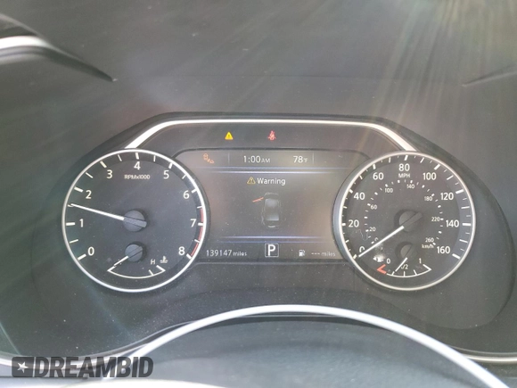 2017 Nissan Maxima SV with VIN 1N4AA6AP7HC394001, listed as a Copart auction lot 48188535 with 139,147 mi miles and Salvage Title. Bid and sale history available at DreamBid. Image 9.