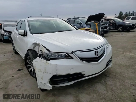 2017 Acura TLX with VIN 19UUB1F30HA010750, listed as a Copart auction lot 88780395 with 53,490 mi miles and Salvage Title. Bid and sale history available at carsss.com. Image 10.