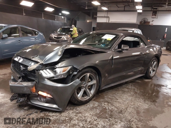 2017 Ford Mustang V6 with VIN 1FATP8EM5H5238210, listed as a IAAI auction lot 41983430 with 18,792 mi miles and . Bid and sale history available at carsss.com. Image 19.