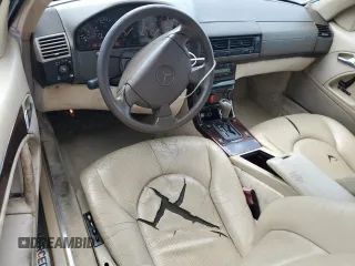 1997 Mercedes-Benz SL 500 with VIN WDBFA67FXVF149930, listed as a Copart auction lot 64749525 with 88,523 mi miles and Salvage title. Bid and sale history available at DreamBid. Image 8.