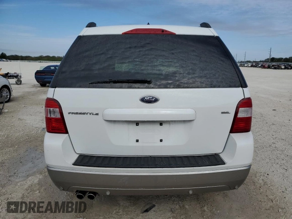 2007 Ford Freestyle SEL with VIN 1FMDK02197GA12792, listed as a Copart auction lot 41647645 with 117,323 mi miles and Salvage Title. Bid and sale history available at carsss.com. Image 6.