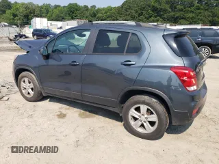 2022 Chevrolet Trax LT with VIN KL7CJPSM2NB512760, listed as a Copart auction lot 60433355 with 165,387 mi miles and Salvage title. Bid and sale history available at DreamBid. Image 2.
