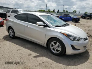 2015 Hyundai Elantra SE z VIN 5NPDH4AE3FH589861, wystawiony jako Copart lot #55177795 z przebiegiem 114 126 mil mil oraz Tytuł czysty. Historia ofert i sprzedaży dostępna na DreamBid. Obrazek 4.
