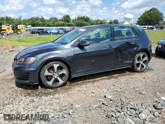 2016 Volkswagen Golf GTI SE with VIN 3VW4T7AU0GM061260, listed as a Copart auction lot 65991223 with 63,014 mi miles. Bid and sale history available at carsss.com. Image 1.