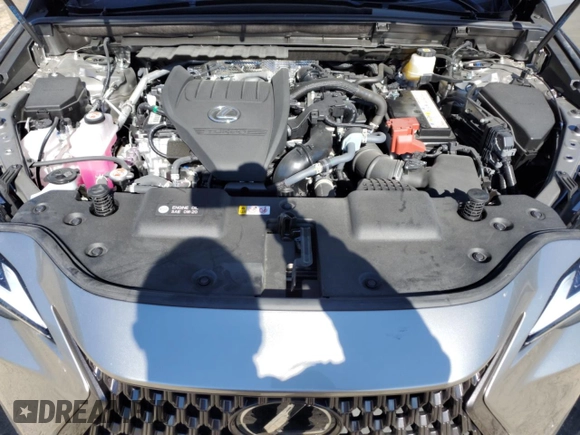 2025 Lexus NX with VIN JTJHGCEZ4S5010282, listed as a Copart auction lot 79807514 with 435 mi miles and Salvage Title. Bid and sale history available at carsss.com. Image 13.