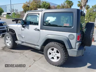 2018 Jeep Wrangler Sport S with VIN 1C4GJWAG9JL931235, listed as a IAAI auction lot 42417596 with 93,635 mi miles and . Bid and sale history available at DreamBid. Image 3.
