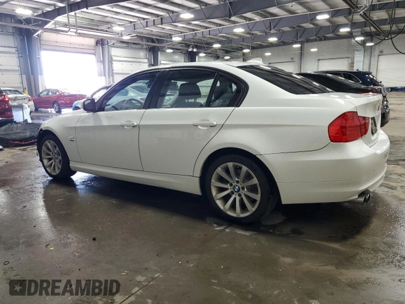 2011 BMW 3 Series 328i xDrive with VIN WBAPK5G53BNN30232, listed as a Copart auction lot 57954685 with 157,538 mi miles and Salvage title. Bid and sale history available at DreamBid. Image 2.