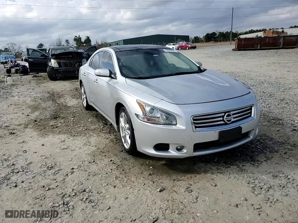 2014 Nissan Maxima 3.5 SV with VIN 1N4AA5AP4EC498239, listed as a Copart auction lot 43638025 with 131,411 mi miles and Salvage Title. Bid and sale history available at carsss.com. Image 13.
