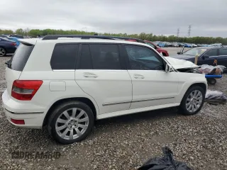 2012 Mercedes-Benz GLK with VIN WDCGG5GB6CF879286, listed as a Copart auction lot 51648875 with 124,058 mi miles and Salvage Title. Bid and sale history available at carsss.com. Image 3.