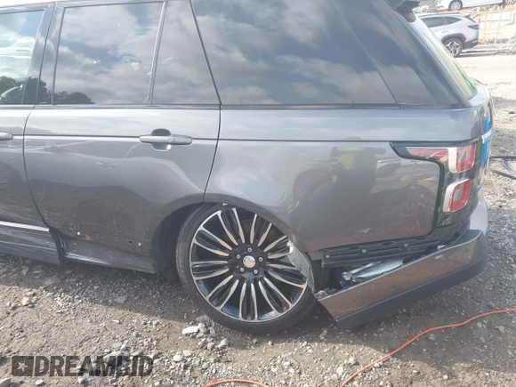 2019 Land Rover Range Rover HSE with VIN SALGS2SV0KA537745, listed as a IAAI auction lot 42245270 with 49,616 mi miles and . Bid and sale history available at DreamBid. Image 6.