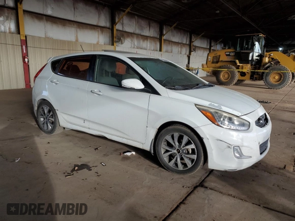 2015 Hyundai Accent Sport with VIN KMHCU5AE7FU231290, listed as a Copart auction lot 45055025 with 171,536 mi miles and Clean Title. Bid and sale history available at carsss.com. Image 4.