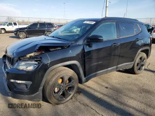 2019 Jeep Compass Latitude with VIN 3C4NJDBB0KT622810, listed as a Copart auction lot 50778565 with 66,599 mi miles and Clean Title. Bid and sale history available at carsss.com. Image 1.