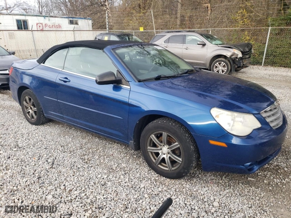 2010 Chrysler Sebring LX with VIN 1C3BC4EB4AN147528, listed as a Copart auction lot 80719044 with 154,647 mi miles and Salvage Title. Bid and sale history available at carsss.com. Image 4.