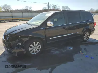 2011 Chrysler Town & Country Touring-L with VIN 2A4RR8DG8BR655576, listed as a Copart auction lot 50073575 with 195,285 mi miles and Salvage Title. Bid and sale history available at carsss.com. Image 1.