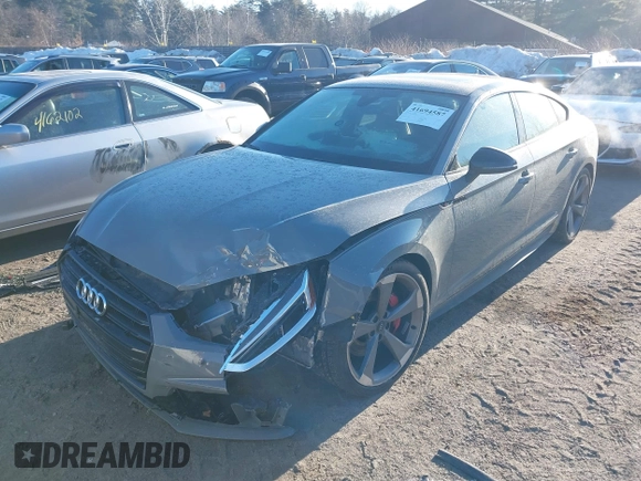 2019 Audi S5 Sportback Premium Plus z VIN WAUB4CF5XKA098739, wystawiony jako IAAI lot #41694587 z przebiegiem 34 595 mil mil oraz . Historia ofert i sprzedaży dostępna na DreamBid. Obrazek 17.