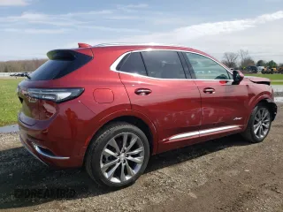 2021 Buick Envision Avenir with VIN LRBFZSR42MD141943, listed as a Copart auction lot 51734955 with 25,818 mi miles and Salvage Title. Bid and sale history available at carsss.com. Image 3.