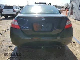 2009 Honda Civic Cpe EX with VIN 2HGFG12809H530137, listed as a Copart auction lot 47174945 with 129,296 mi miles and Salvage Title. Bid and sale history available at carsss.com. Image 6.