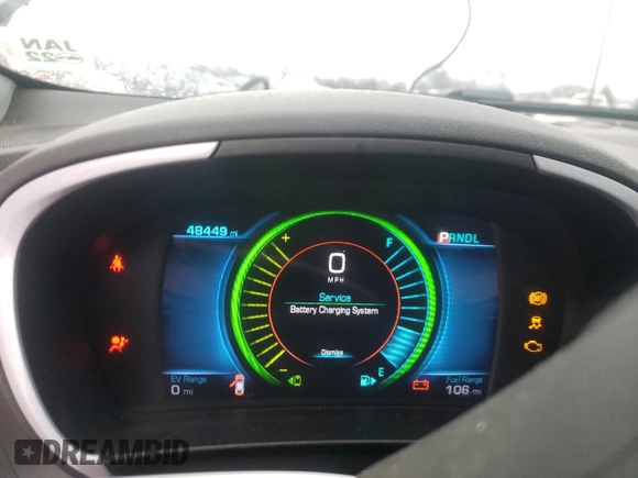 2017 Chevrolet Volt LT with VIN 1G1RC6S54HU138681, listed as a Copart auction lot 73048452 with 48,449 mi miles. Bid and sale history available at carsss.com. Image 9.