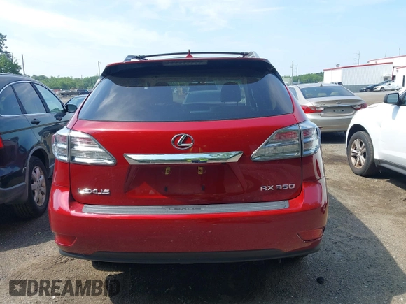 2010 Lexus RX 350 with VIN 2T2BK1BA9AC073675, listed as a IAAI auction lot 42618881 with 61,543 mi miles and . Bid and sale history available at DreamBid. Image 16.