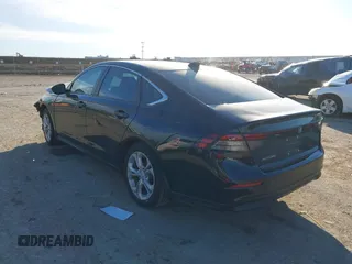 2023 Honda Accord Sedan LX with VIN 1HGCY1F29PA046243, listed as a IAAI auction lot 41342984 with Not Provided miles. Bid and sale history available at carsss.com. Image 3.