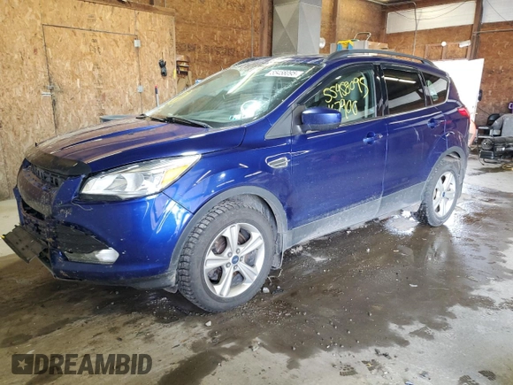 2014 Ford Escape SE with VIN 1FMCU9G90EUD21655, listed as a Copart auction lot 55458095 with 167,900 mi miles and Salvage Title. Bid and sale history available at DreamBid. Image 1.