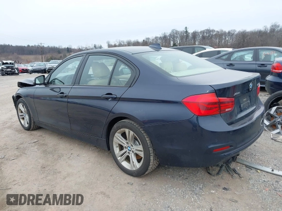 2016 BMW 3 Series 328i xDrive with VIN WBA8E3G5XGNT26759, listed as a IAAI auction lot 41617095 with 58,925 mi miles and . Bid and sale history available at carsss.com. Image 3.