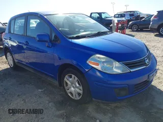 2010 Nissan Versa 1.8 S with VIN 3N1BC1CP4AL403713, listed as a IAAI auction lot 41761672 with 196,792 mi miles. Bid and sale history available at carsss.com. Image 1.