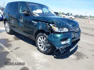 2017 Land Rover Range Rover Sport HSE with VIN SALWR2FV7HA129950, listed as a IAAI auction lot 42269326 with 100,600 mi miles and . Bid and sale history available at DreamBid. Image 1.