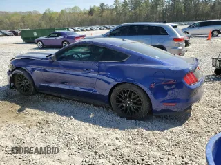 2016 Ford Mustang GT with VIN 1FA6P8CFXG5321809, listed as a Copart auction lot 50724305 with 163,921 mi miles and Salvage title. Bid and sale history available at DreamBid. Image 2.