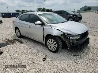 2017 Nissan Sentra S with VIN 3N1AB7AP4HY315617, listed as a Copart auction lot 55106835 with 87,561 mi miles and Salvage Title. Bid and sale history available at DreamBid. Image 14.