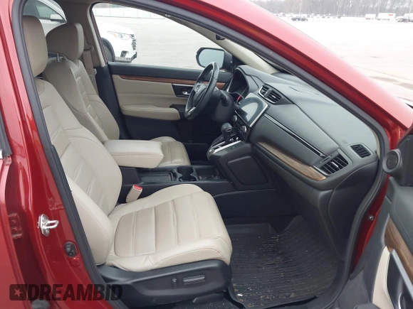 2019 Honda CR-V EX-L with VIN 2HKRW2H87KH635251, listed as a IAAI auction lot 41976967 with 88,378 mi miles and . Bid and sale history available at DreamBid. Image 5.