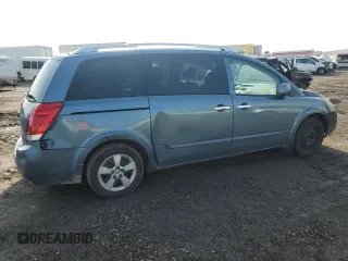 2009 Nissan Quest with VIN 5N1BV28UX9N103046, listed as a Copart auction lot 56818474 with 240,302 mi miles and Salvage Title. Bid and sale history available at carsss.com. Image 3.