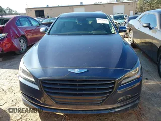 2015 Hyundai Genesis 3.8L with VIN KMHGN4JE7FU038338, listed as a IAAI auction lot 41062654 with 163,468 mi miles and . Bid and sale history available at DreamBid. Image 12.